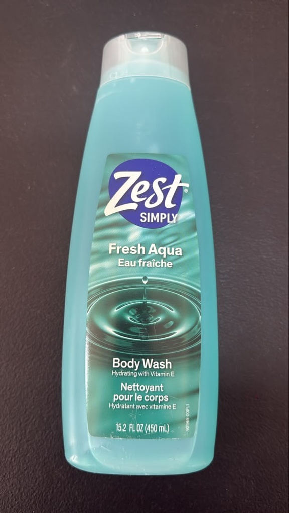 Zest - Simply - Body wash - Fresh Aqua - 450mL