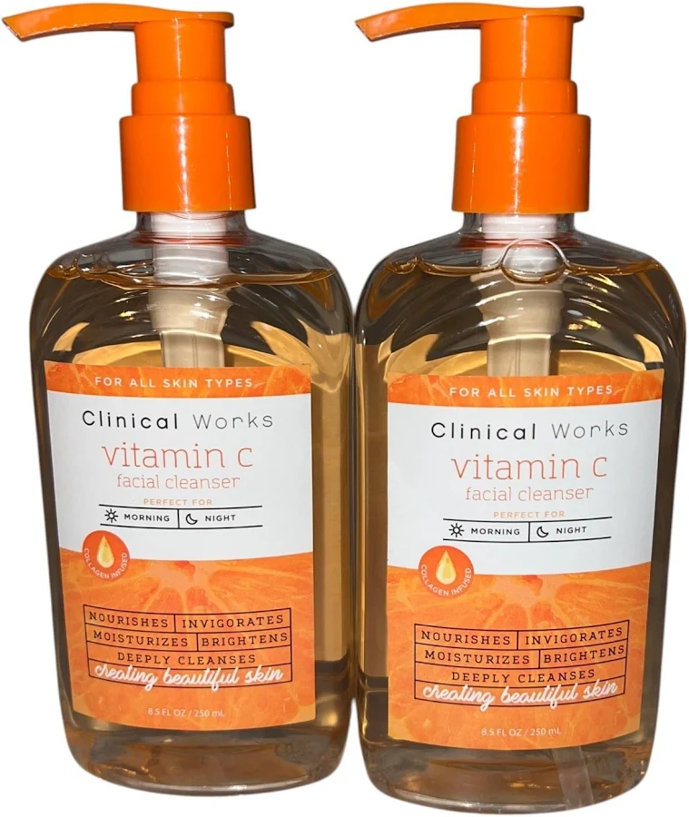 Clinical Works - Vitamin C - Facial Cleanser - 250mL (No Code Bar)