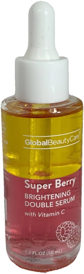 Global Beauty Care - Super Berry Brightening Double Serum with Vitamin C - 50mL