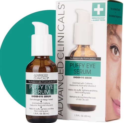 Advanced Clinicals - Puffy Eye Serum - 52mL