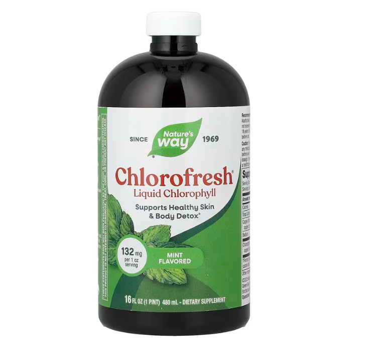 Nature's Way, Chlorofresh®, Liquid Chlorophyll, Mint, 16 fl oz (480 ml) (new)