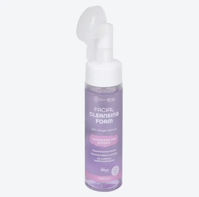 Skin Bliss - Facial Cleansing Foam - Niacinamide and Glycerin - 200mL
