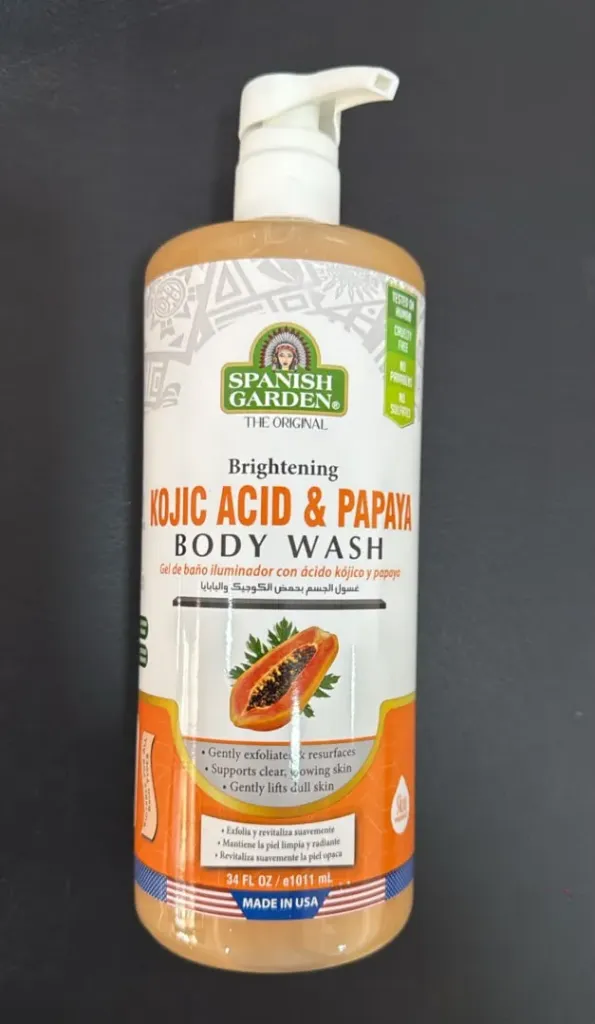 Spanish Garden - Brightening Kojic Acid & Papaya - Body Wash - 1L