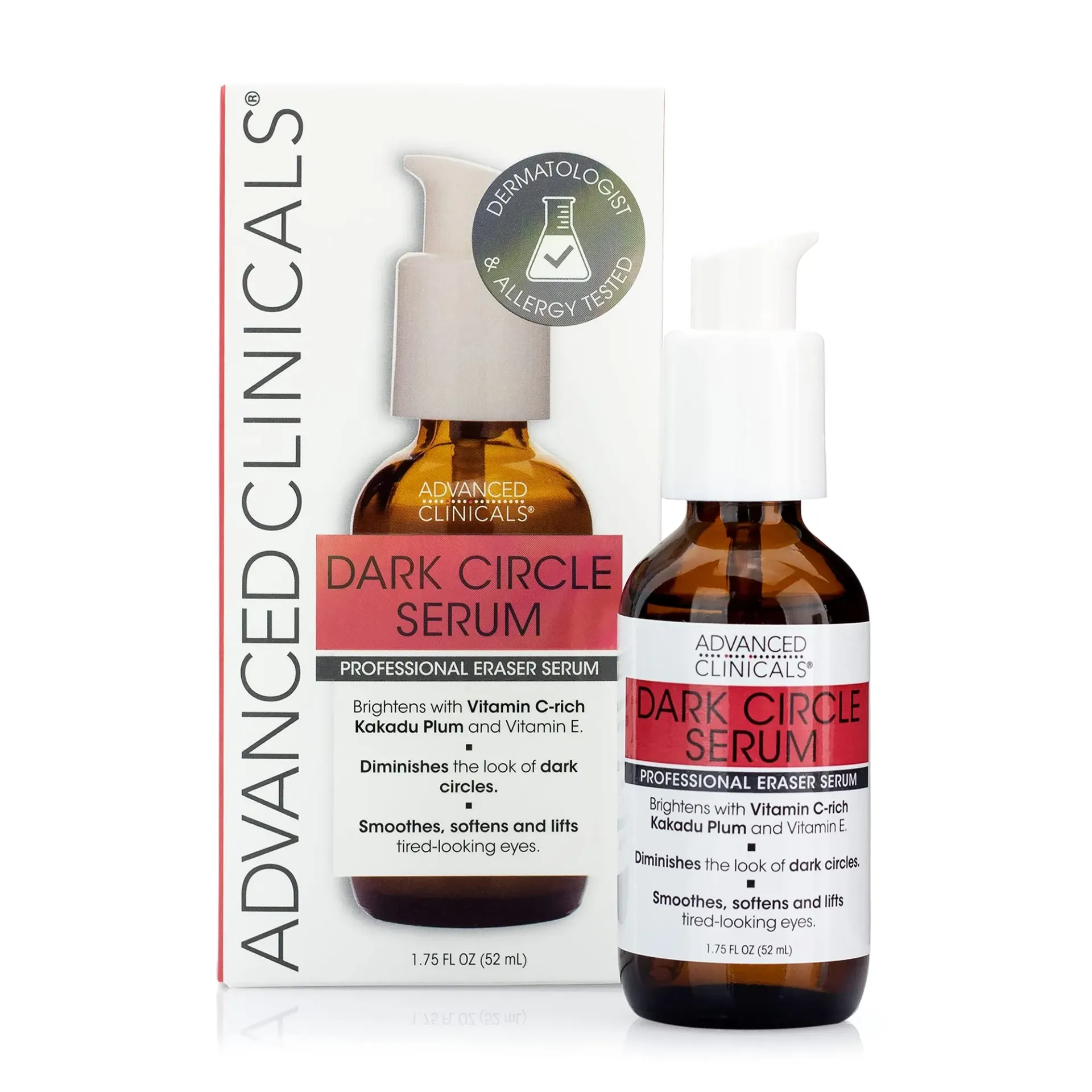 Advanced Clinicals - Dark Circle Eye Serum - 52mL