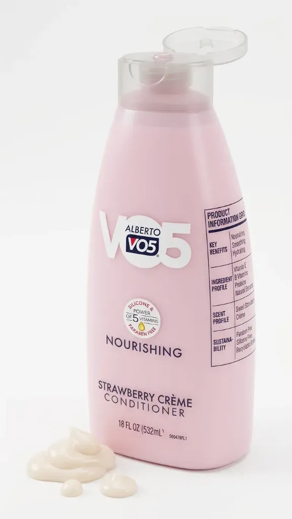 VO5 Alberto - Nourishing - Strawberry Creme - Conditioner - 532mL