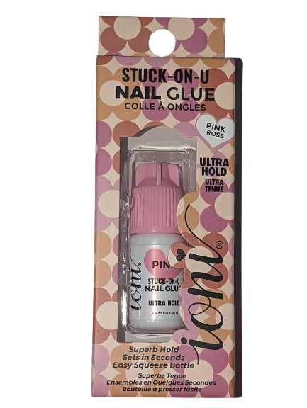 Ioni - Stuck-ON-U Nail Glue PINKROSE Ultra Hold