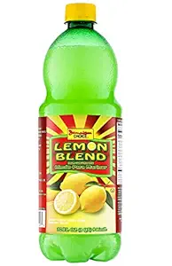 Lemon Juice Blend, Yellow 1-Pack (32 oz) -by Jamaican Choice