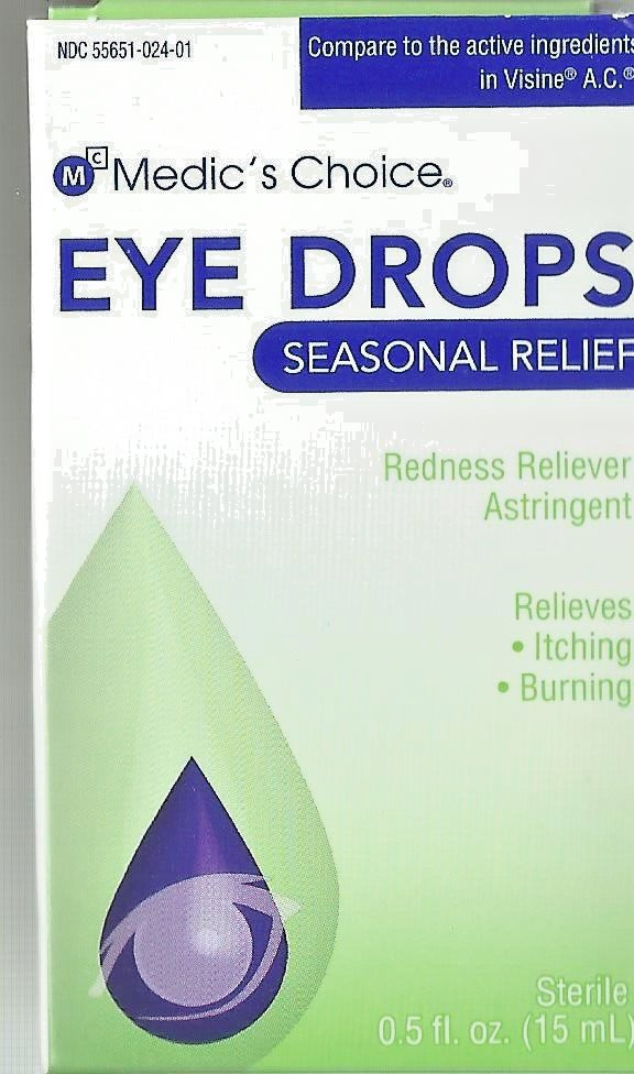 Medic's choice - Eye Drops seasonal relief