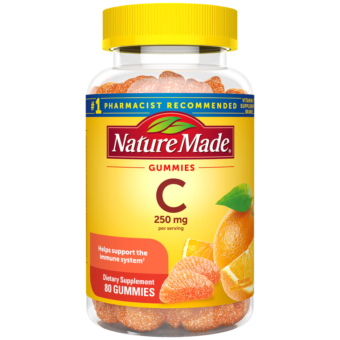 Nature Made Vitamin C 250mg 80 gummies 