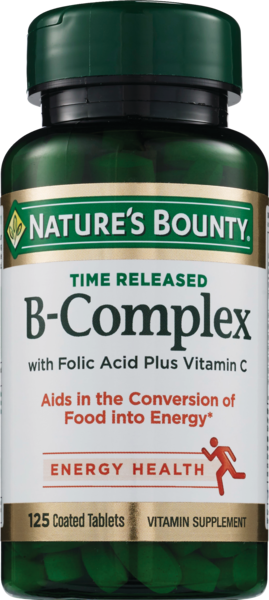 Nature's Bounty - B-Vitamin Complex Tablets, 125 CT