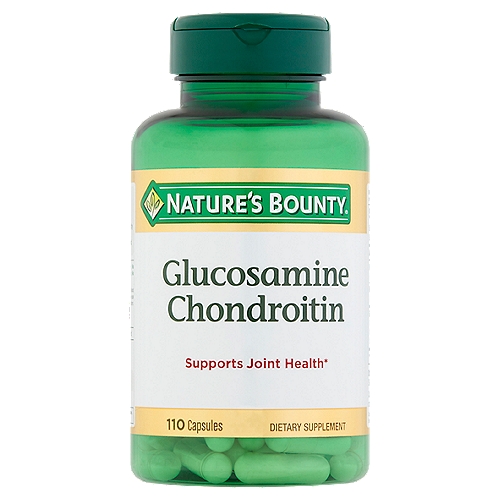 Nature's Bounty - Glucosamine Chondroitin Dietary Supplement, 110 count