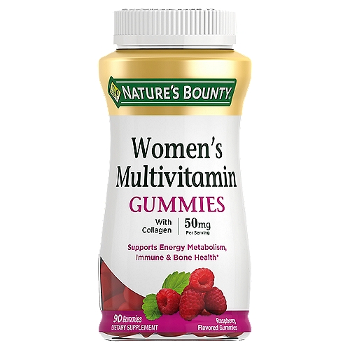 Nature's Bounty - Women's Multivitamin Gummies, Supports Energy, Immune & Bone Health - 90 Ct