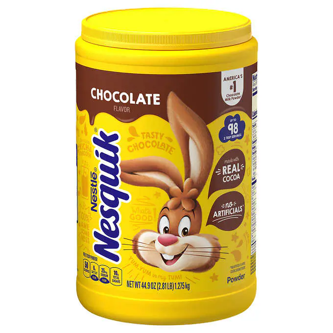 [SC] Nestle, Nesquik Chocolate Drink Mix, 2.81 lbs