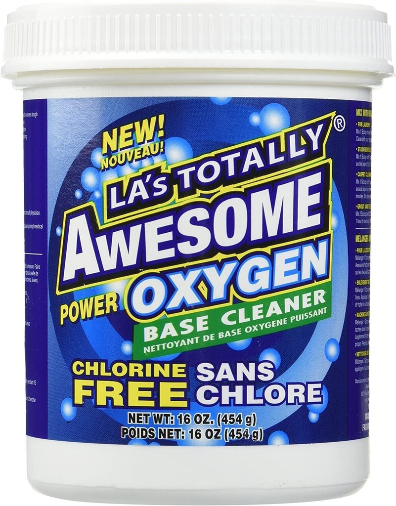 Oxygen Cleaner Powder, 15oz (424g) | LA'S TOTALLY AWESOME CLEANER