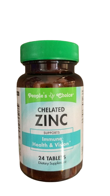 People's Choice - Zinc - 24 Tablets