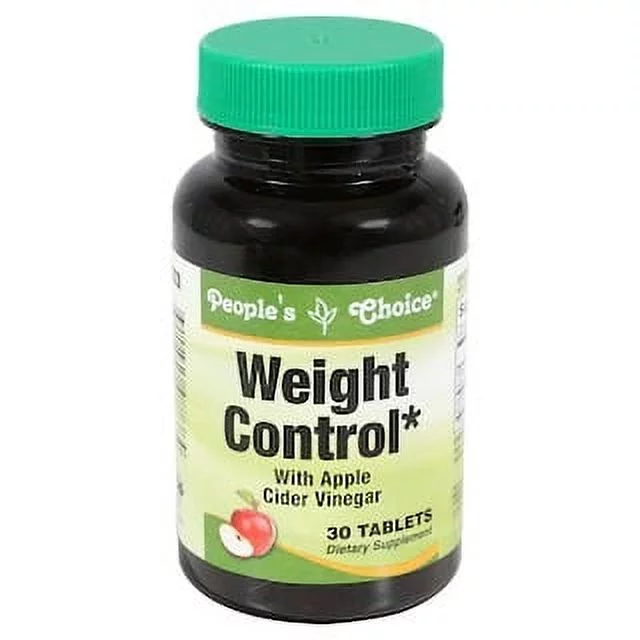 People's Choice - Weight Control Tablets Apple Cider Vinegar (30 ct)
