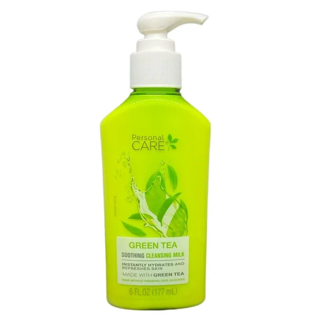Personal Care Green Tea Soothing Cleansing Milk Made With Green Tea, 6Fl.oz (177ml)
