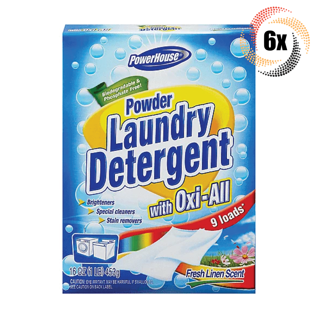 Powerhouse Dishwasher Detergent Powder lemon scent 397g 