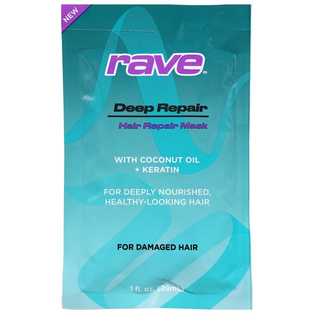 Rave Deep Repair Hair Masks, 1-oz. Packs