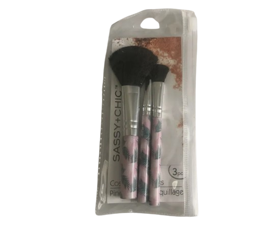 Sassy+Chic - Cosmetic Brushes - 3pc