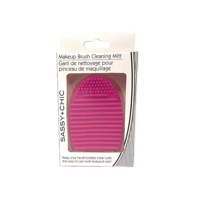 Sassy+Chic Makeup Brush Cleaning Mitt