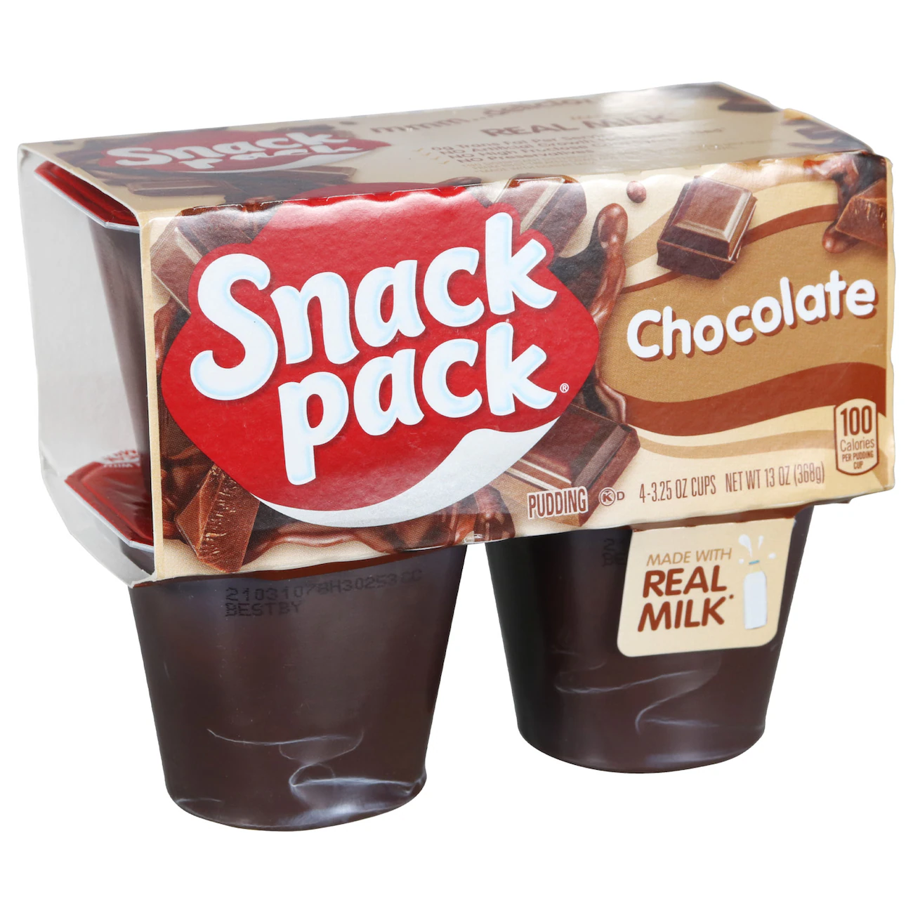 Snack Pack Chocolate Pudding, 4-ct. Packs