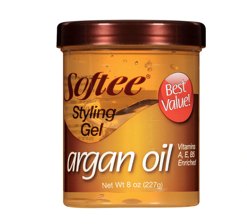 [DT] Softee Argan Oil Styling Gel, 8 Oz