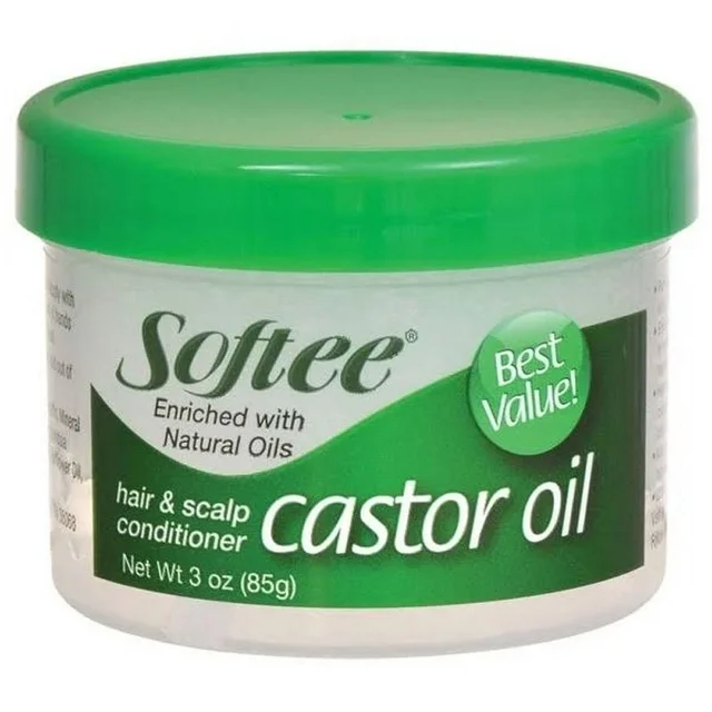 Softee Softee Castor Oil Hair & Scalp Conditioner 3 Oz