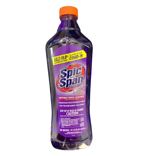 Spic and Span Everyday - Antibacterial cleaner lavender scent - 591ml 