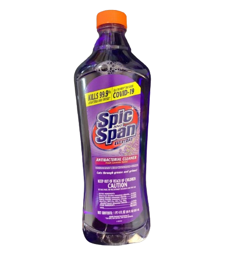 Spic and Span Everyday - Antibacterial cleaner lavender scent - 591ml