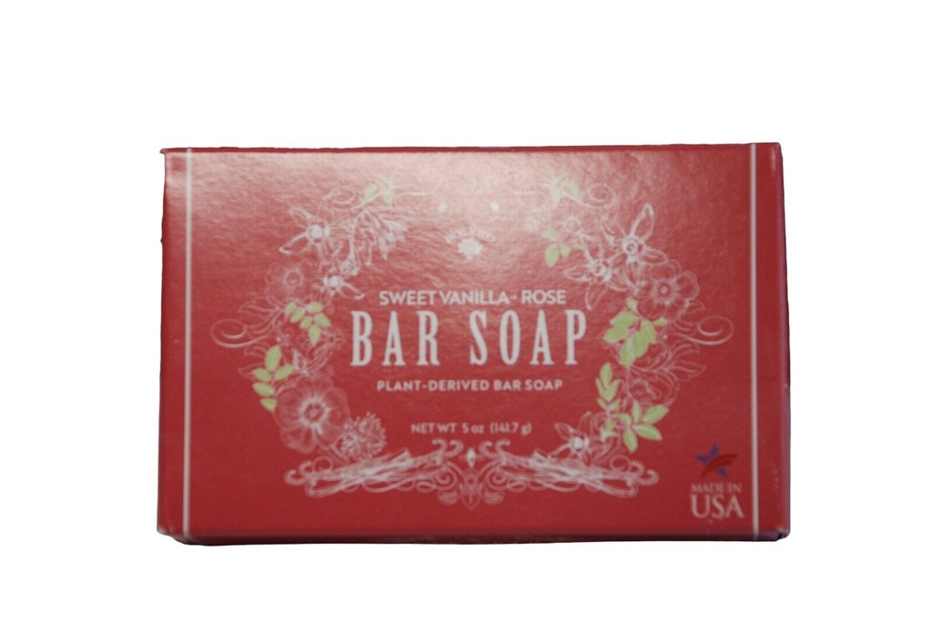 Sweet Vanilla Rose Bar Soap 5oz. Each