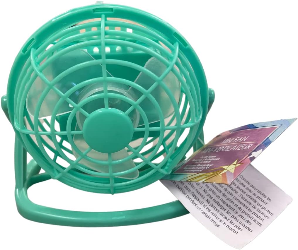 Tabletop Desktop Mini Battery Operated Fan