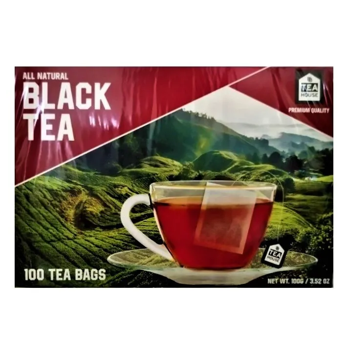 Tea House All Natural Black Tea, 100 Tea Bags
