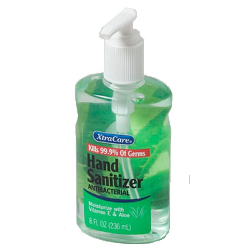 XtraCare Hand Sanitizer 8 oz. (236 ml) Bottle  Green