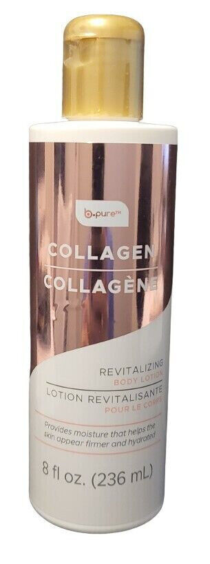 b.pure - collagen revitalizing body lotion - 8 oz 