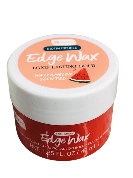 b.pure - Edge Wax - Botin Infused Biotin Long Lasting Hold Watermelon  - 40mL