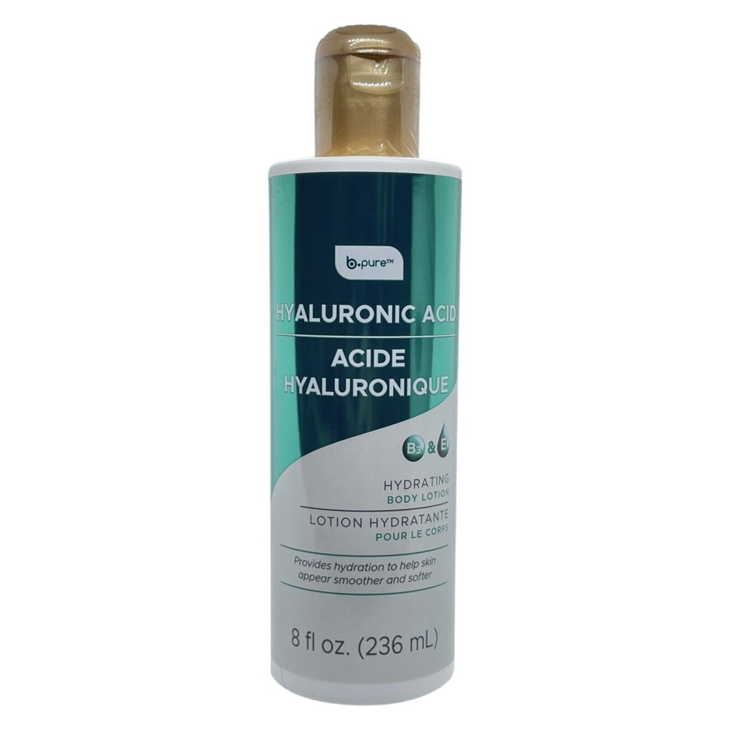 b.pure - Body Lotion, 8 oz. - Hyaluronic Acid