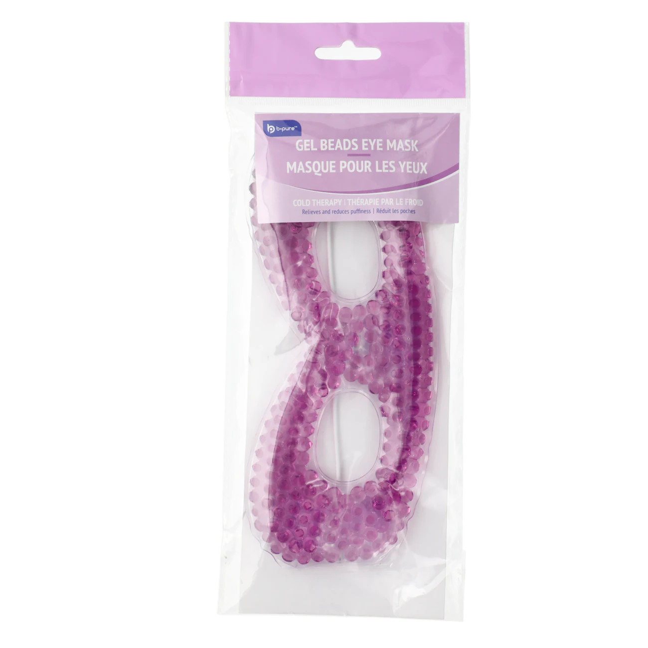 b.pure Gel Bead Cooling Eye Masks, 11-in.