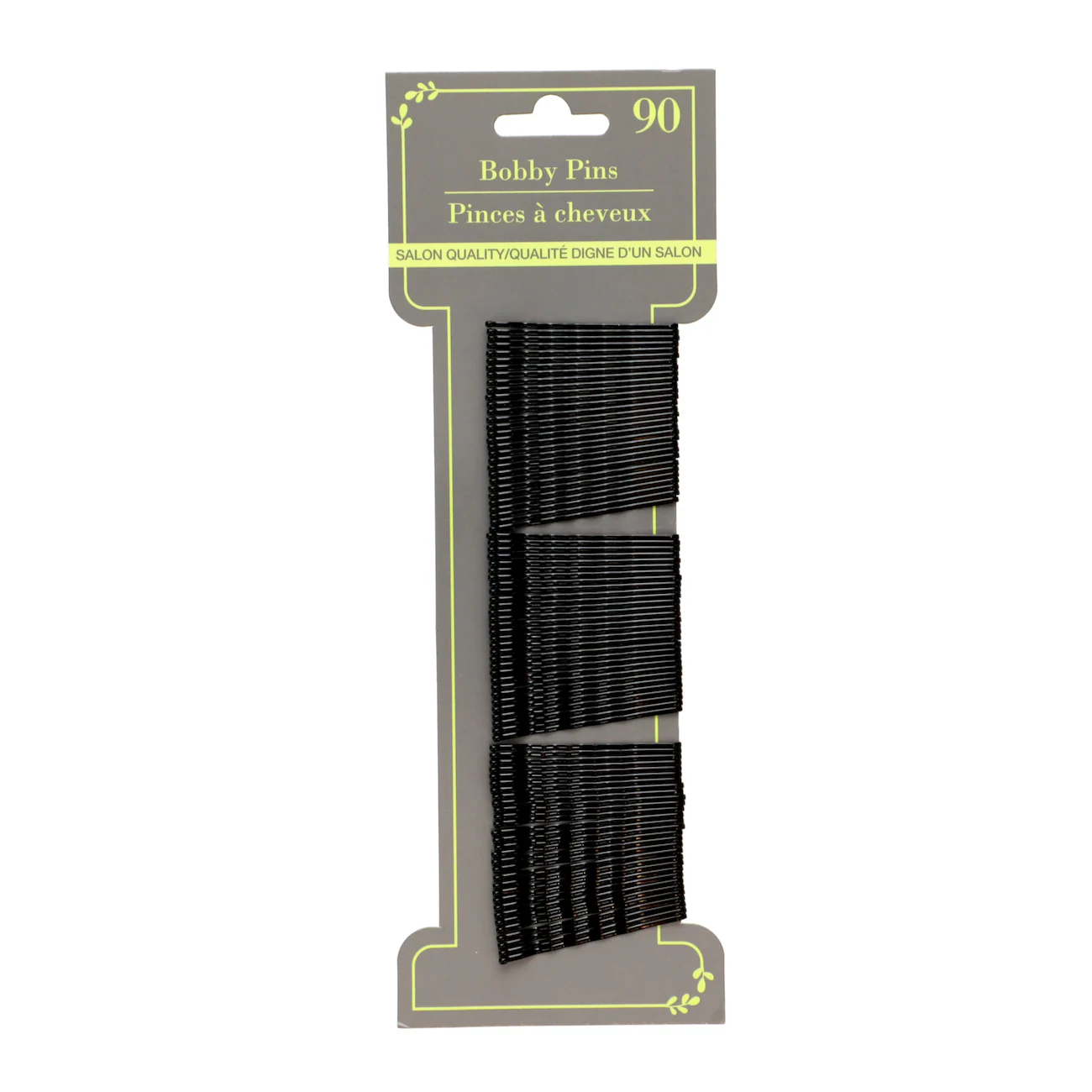 Black Bobby Pins, 90-ct. Packs