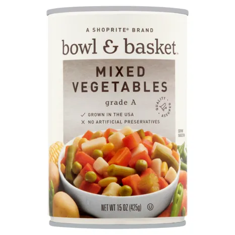 Bowl & Basket Mixed Vegetables