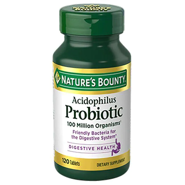 Nature's Bounty - Acidophilus Probiotic Tablets, 120 count