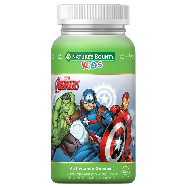 Nature's Bounty - Marvels Avengers Kids Gummy Multi Vitamin, 180 Gummies