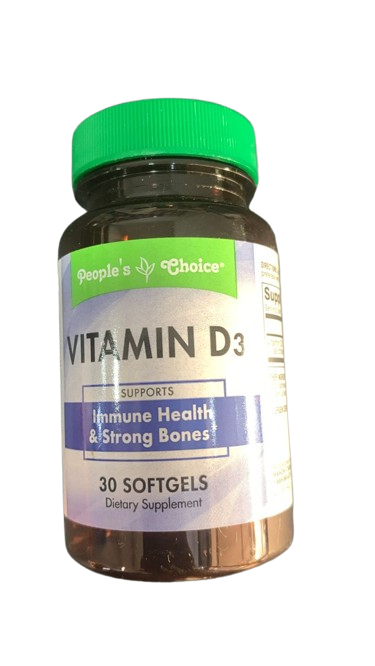 People's Choice - Vitamin D3 - 30 Ct.