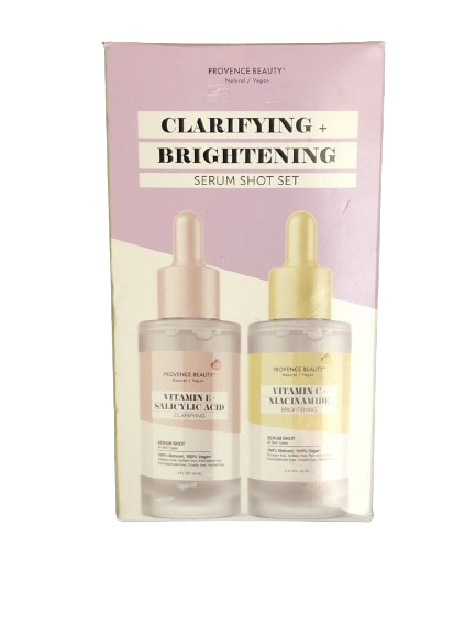 Provence Beauty - Natural/Vegan Clarifying + Brightening Serum Shot Set