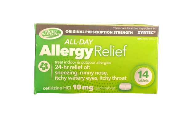 Right Remedies - All-Day AllergyRelief - 14 Tablets