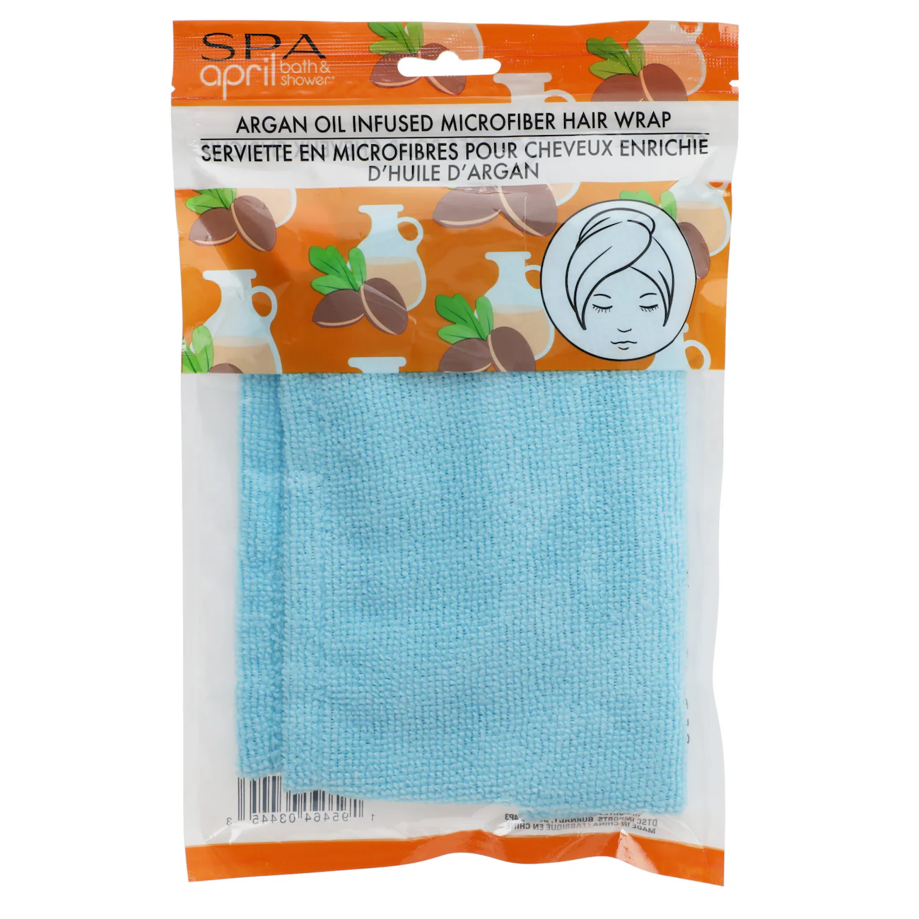 SPA - April Bath & Shower Coconut Infused Microfiber Headwraps