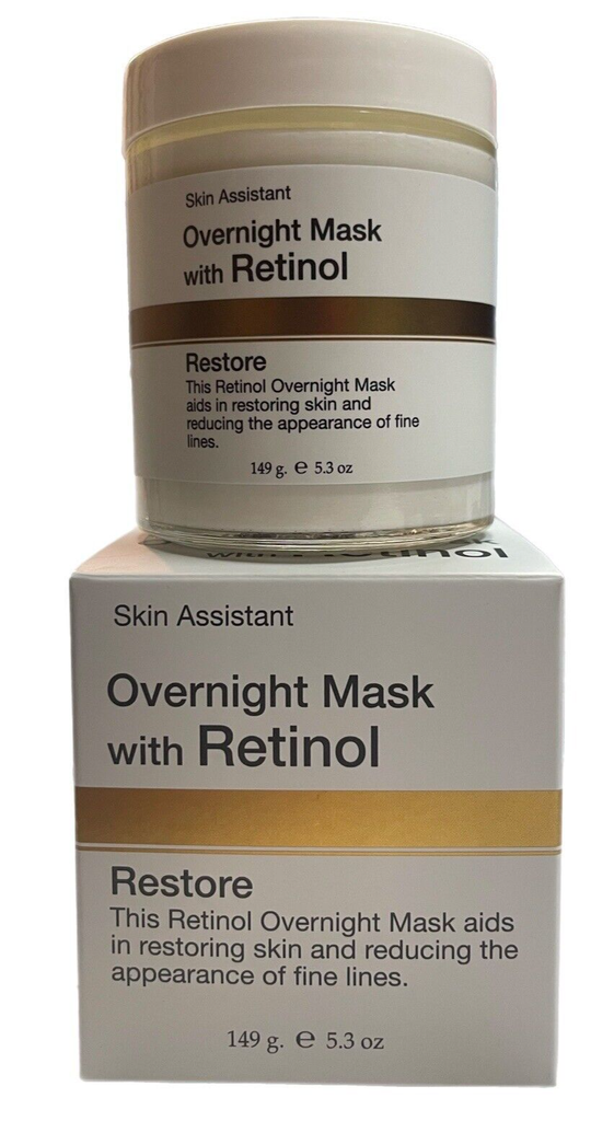 Skin Assistant Overnight Mask Cream with Retinol Restore 5.3 oz