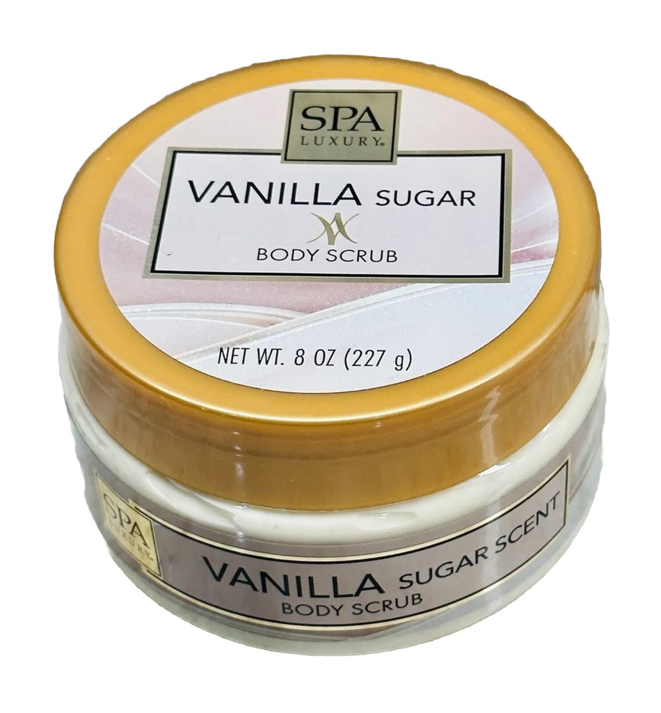 Spa Luxury Vanilla sugar scent Body Scurb (227g)