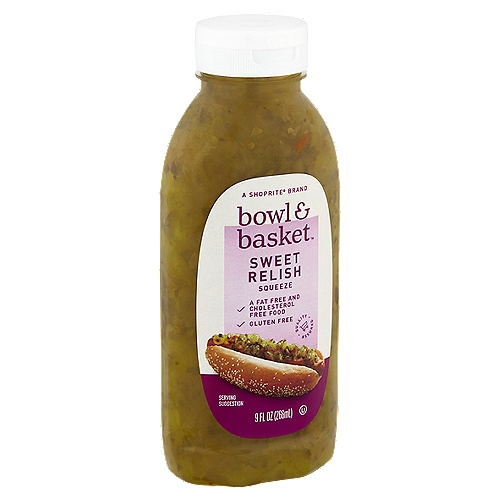 [SR] Bowl & Basket Squeeze Sweet Relish, 9 fl oz