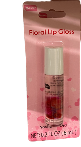 b.color - Floral Lip Gloss - vanilla scented 6ml 